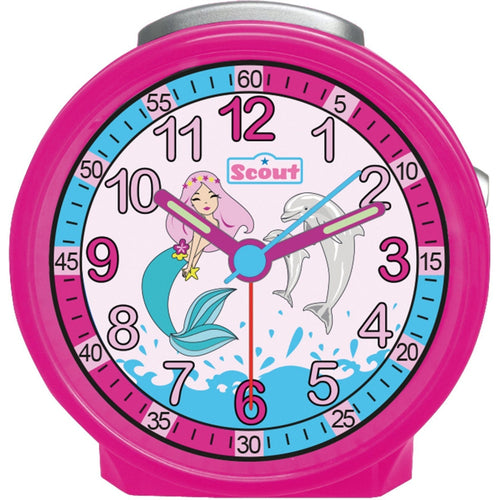 Scout Kinder Wecker Alarm Friends Wasserwelt Pink Mädchen 280001037-1