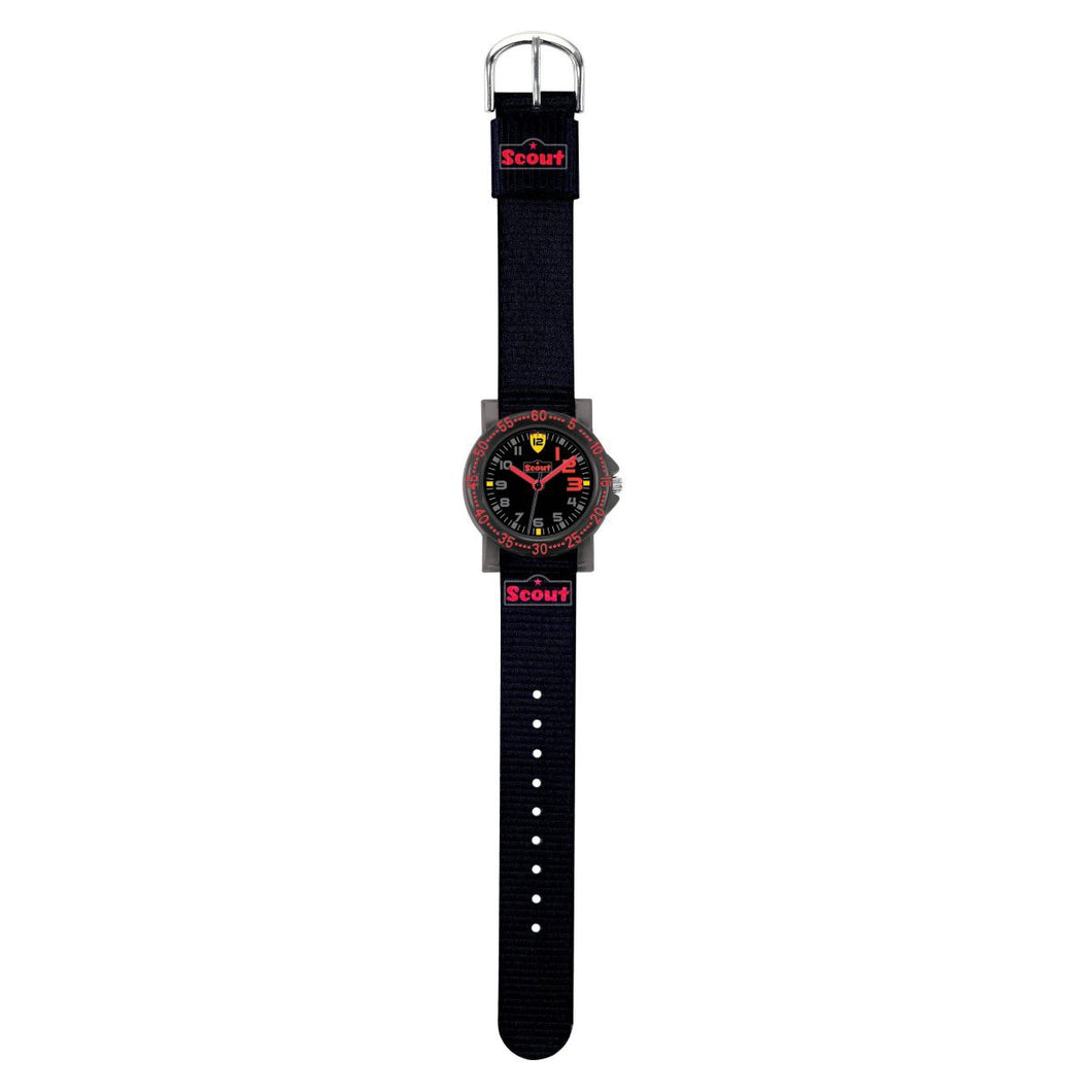 Scout Kinder Uhr Lernuhr Action ItBoys schwarz Jungennuhr 280375007