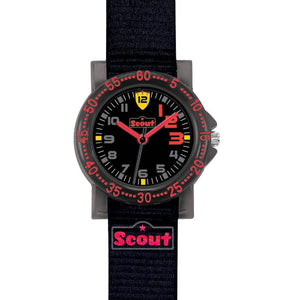 Scout Kinder Uhr Lernuhr Action ItBoys schwarz Jungennuhr 280375007