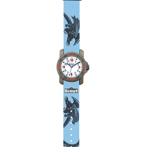 Scout Kinder Uhr Lernuhr Action Boys -  Drache Jungen 280376011
