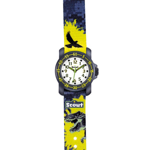 Scout Kinder Uhr Lernuhr Action Boys Dino 280376039