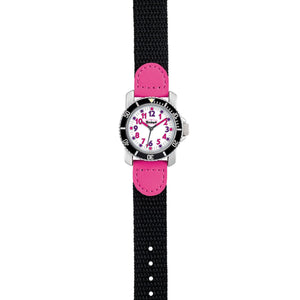 Scout Kinder Uhr Lernuhr Diver - Pink Mädchen 280377001