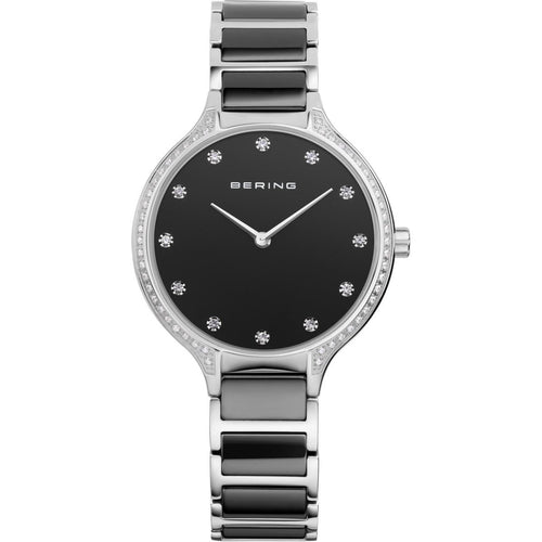 Bering Damen Uhr Armbanduhr Slim Ceramic - 30434-742-1 Edelstahl