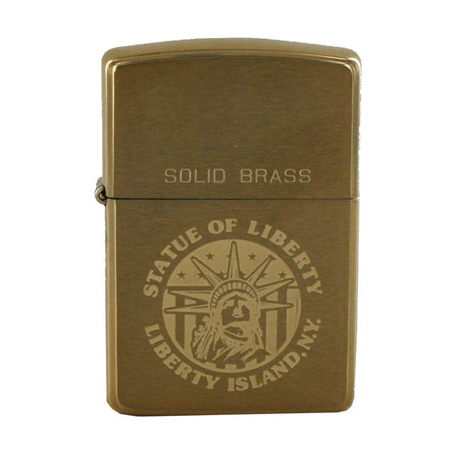 Zippo Feuerzeug Modell 31 Solid Brass Statue of Liberty
