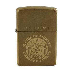 Zippo Feuerzeug Modell 31 Solid Brass Statue of Liberty