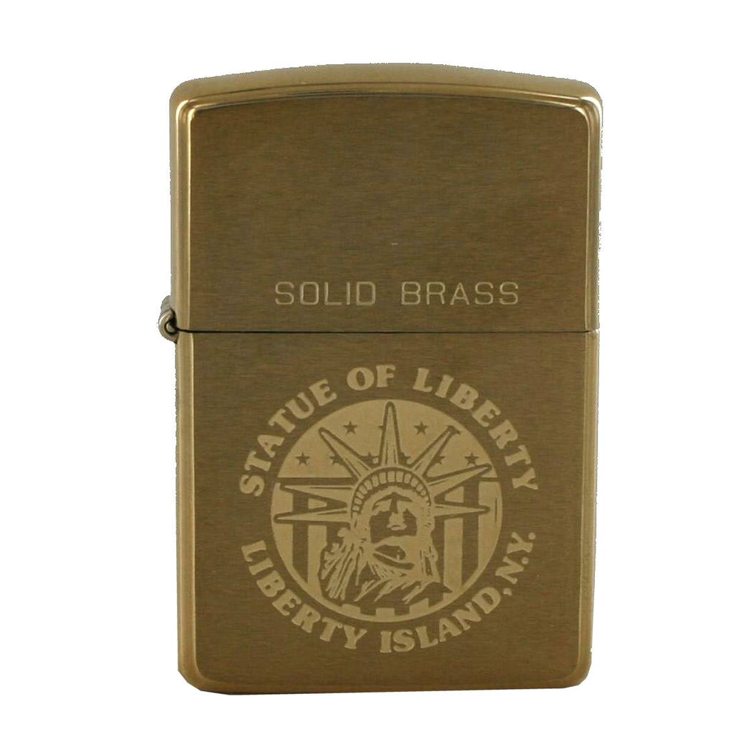 Zippo Feuerzeug Modell 31 Solid Brass Statue of Liberty