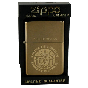 Zippo Feuerzeug Modell 31 Solid Brass Statue of Liberty