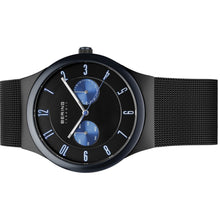 Laden Sie das Bild in den Galerie-Viewer, Bering Herren Uhr Armbanduhr Slim Ceramic - 32139-227 Meshband