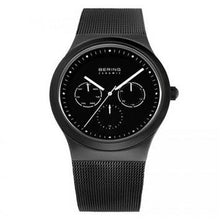 Laden Sie das Bild in den Galerie-Viewer, Bering Herren Uhr Armbanduhr Slim Ceramic - 32139-302-1 Meshband