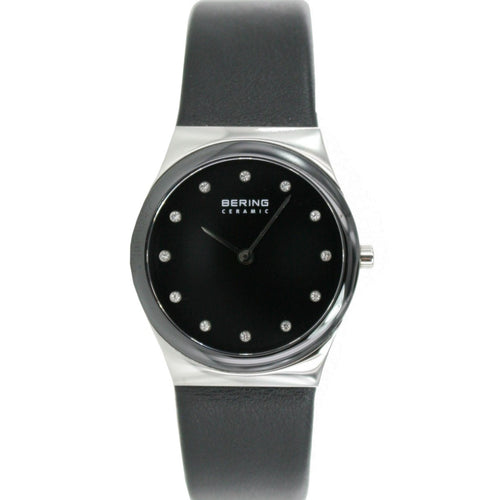 Bering Damen Uhr Armbanduhr Slim Ceramic - 32230-442-1 Leder