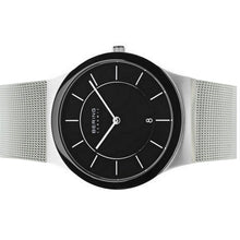 Laden Sie das Bild in den Galerie-Viewer, Bering Herren Uhr Armbanduhr Slim Ceramic - 32239-047 Meshband