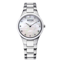 Laden Sie das Bild in den Galerie-Viewer, Bering Damen Uhr Armbanduhr Slim Ceramic - 32327-701 Edelstahl