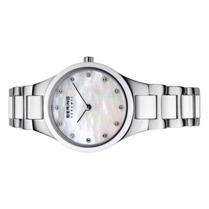 Bering Damen Uhr Armbanduhr Slim Ceramic - 32327-701 Edelstahl