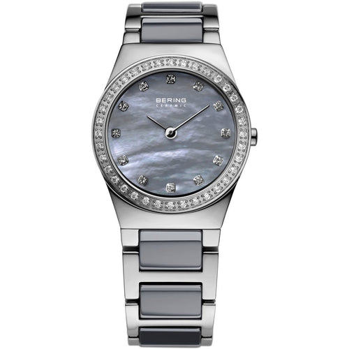 Bering Damen Uhr Armbanduhr Slim Ceramic - 32426-789-1 Edelstahl