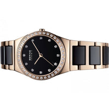 Laden Sie das Bild in den Galerie-Viewer, Bering Damen Uhr Armbanduhr Slim Ceramic - 32435-746-1 Edelstahl