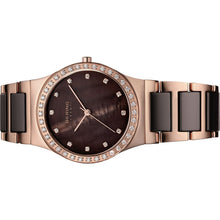 Laden Sie das Bild in den Galerie-Viewer, Bering Damen Uhr Armbanduhr Slim Ceramic - 32435-765-1 Edelstahl