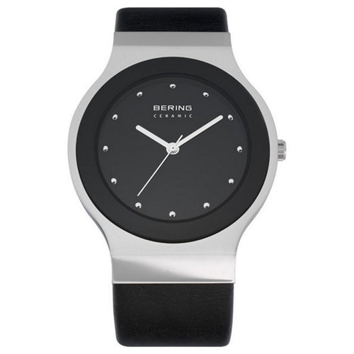 Bering Unisex Uhr Armbanduhr Slim Ceramic - 32538-442 Leder