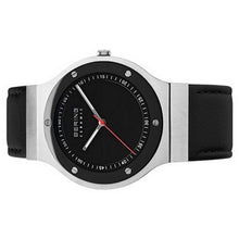 Laden Sie das Bild in den Galerie-Viewer, Bering Unisex Uhr Armbanduhr Slim Ceramic - 32538-448 Leder