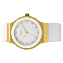 Laden Sie das Bild in den Galerie-Viewer, Bering Damen Uhr Armbanduhr Slim Ceramic - 32538-854 Leder