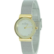 Laden Sie das Bild in den Galerie-Viewer, Skagen Damen Uhr Armbanduhr Slimline Edelstahl 358SGSCD