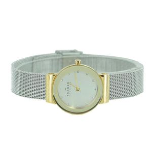 Skagen Damen Uhr Armbanduhr Slimline Edelstahl 358SGSCD