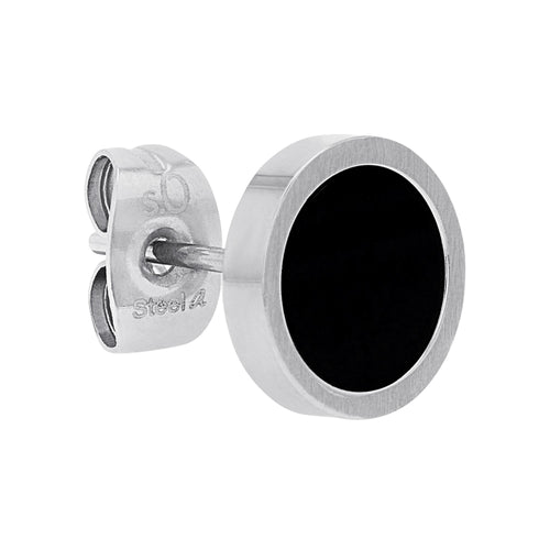 s.Oliver Jewel Herren Singel Ohrringe Ohrstecker Edelstahl 2038861