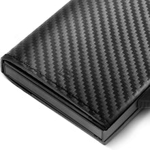 Laden Sie das Bild in den Galerie-Viewer, Ögon Smart Wallets - CASCADE TITANIUM CARBON Automatische Geldbörse
