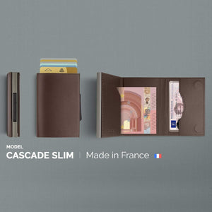 Ögon Smart Wallets - CASCADE TITANIUM CARBON Automatische Geldbörse