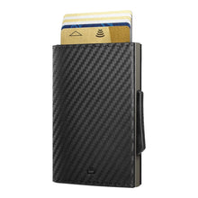 Laden Sie das Bild in den Galerie-Viewer, Ögon Smart Wallets - CASCADE TITANIUM CARBON Automatische Geldbörse