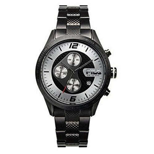 Fila Herren Uhr Chronograph Edelstahl FA38-001-003