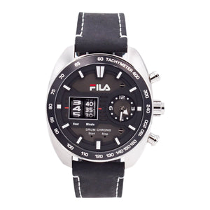 Fila Herren Uhr Armbanduhr DRUM ROLLER 38-846-001 Leder
