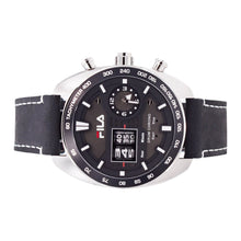 Laden Sie das Bild in den Galerie-Viewer, Fila Herren Uhr Armbanduhr DRUM ROLLER 38-846-001 Leder