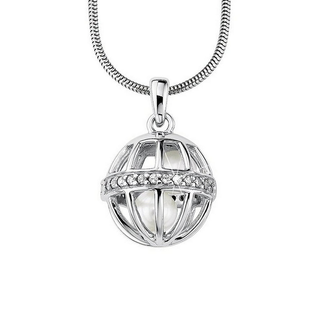 s.Oliver Jewel Damen Kette Collier Silber Zyrkonia SO641/1 - 385817