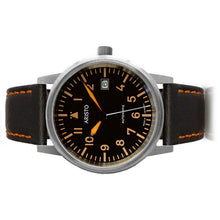 Laden Sie das Bild in den Galerie-Viewer, Aristo Herren Uhr Armbanduhr Fliegeruhr 38 Beo Automatik 3H226-L Leder