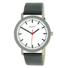 Laden Sie das Bild in den Galerie-Viewer, Aristo Herren Uhr Edelstahl Bahnhof 3H03