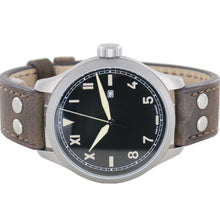 Laden Sie das Bild in den Galerie-Viewer, Aristo Herren Uhr Automatic Fliegeruhr California 3H192A Leder