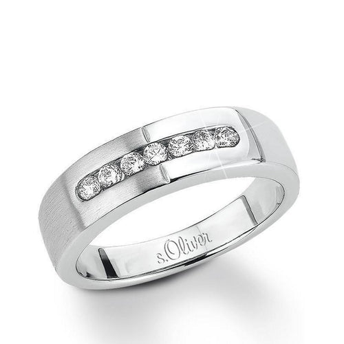 s.Oliver Jewel Damen Ring Silber Zirkonia SO626