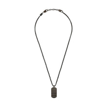 Laden Sie das Bild in den Galerie-Viewer, s.Oliver Jewel Herren Kette Edelstahl silber mit Anhänger IP Gun 2038876