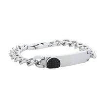 Laden Sie das Bild in den Galerie-Viewer, s.Oliver Jewel Herren Armband Armkette Edelstahl SO1018/1 - 463621