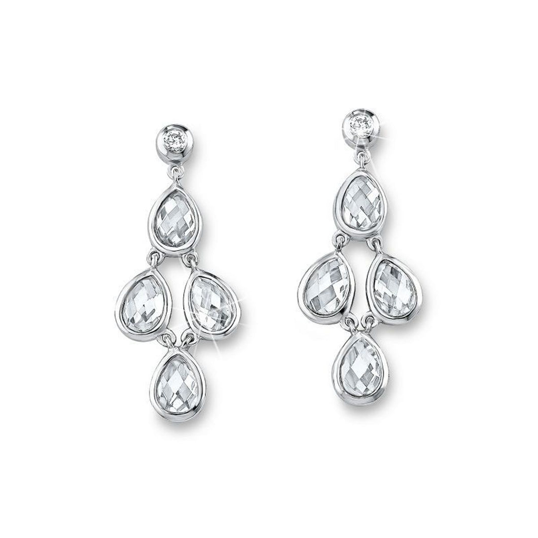 s.Oliver Jewel Damen Ohrringe Ohrhänger Silber SO1125/1 - 507462-1