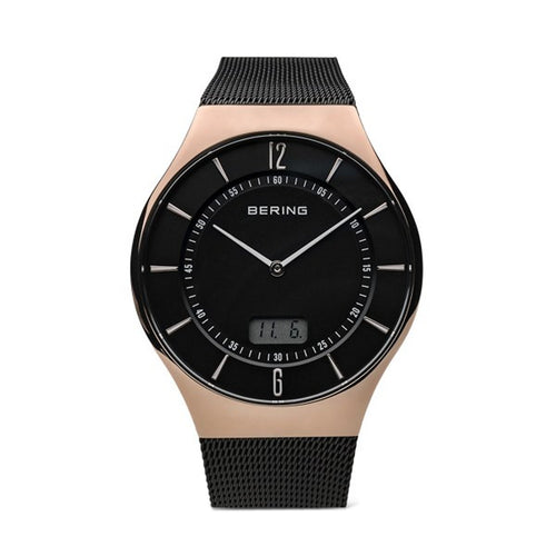 Bering Herren Uhr Armbanduhr 51640-166-1 Funkuhr Edelstahl