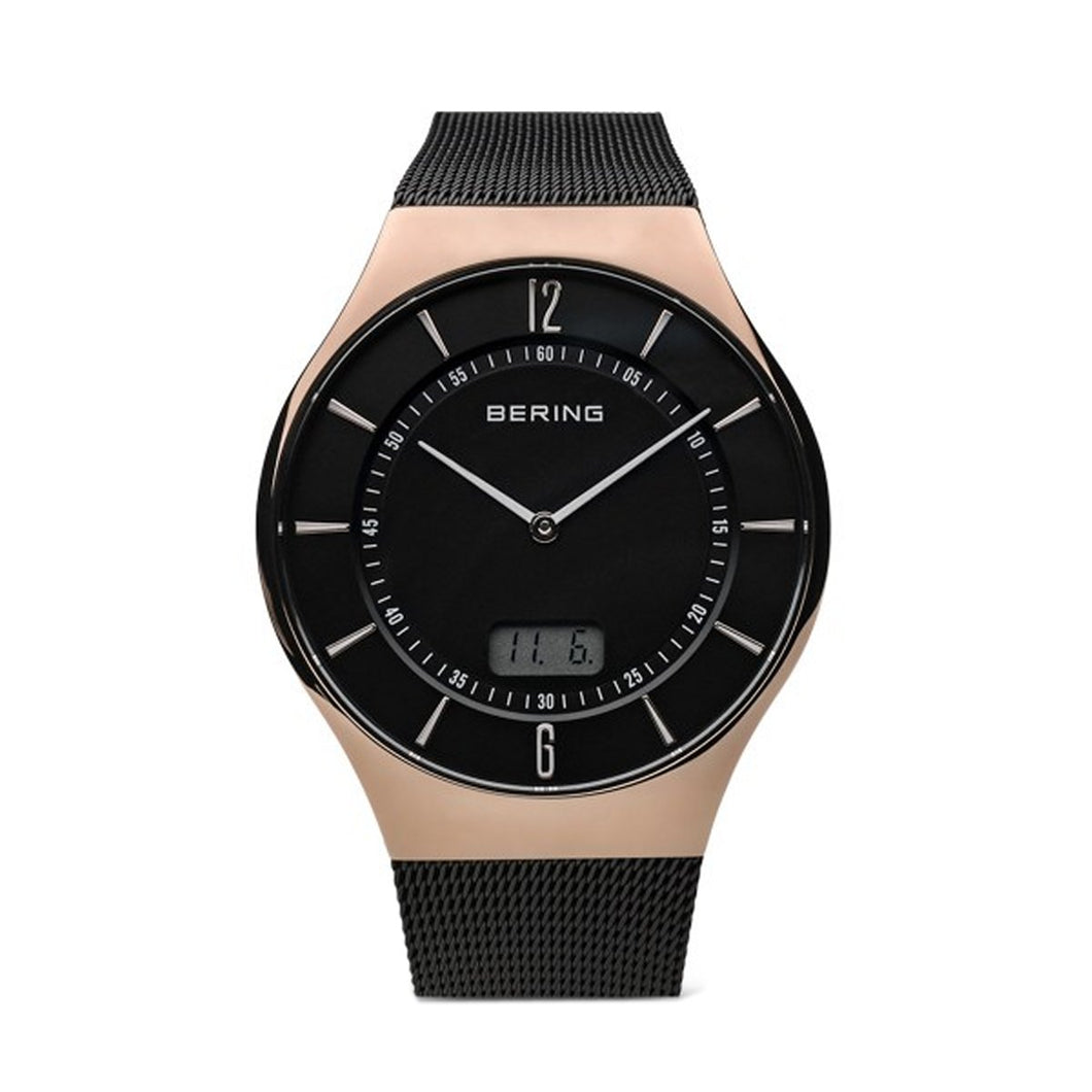 Bering Herren Uhr Armbanduhr 51640-166-1 Funkuhr Edelstahl