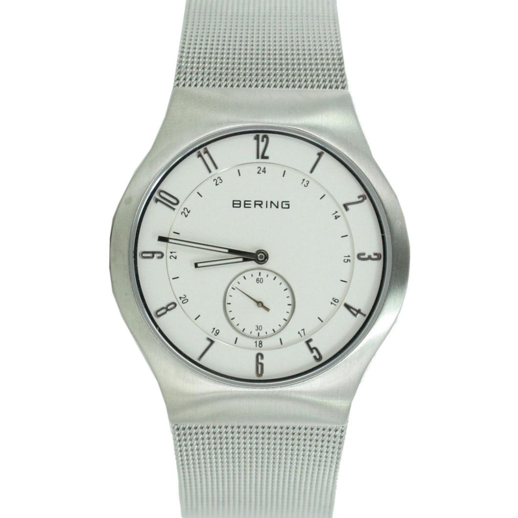 Bering Herren Uhr Armbanduhr Slim Radio Control - 51940-000 Meshband