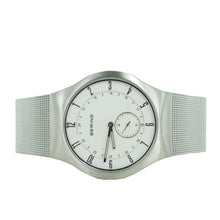 Laden Sie das Bild in den Galerie-Viewer, Bering Herren Uhr Armbanduhr Slim Radio Control - 51940-000 Meshband