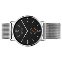 Laden Sie das Bild in den Galerie-Viewer, Bering Herren Uhr Armbanduhr Slim Radio Control - 53739-002 Meshband