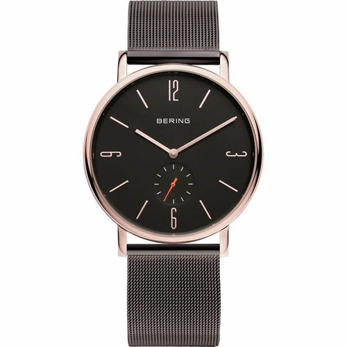 Bering Herren Uhr Armbanduhr Slim Radio Control -53739-262-1 Meshband