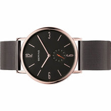 Laden Sie das Bild in den Galerie-Viewer, Bering Herren Uhr Armbanduhr Slim Radio Control -53739-262-1 Meshband