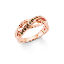 Laden Sie das Bild in den Galerie-Viewer, s.Oliver Jewel Damen Ring Silber Zirkonia Roségold SO1297