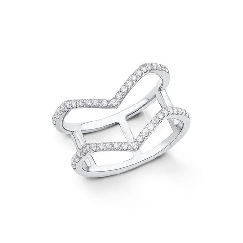 s.Oliver Jewel Damen Ring Silber Zirkonia Silber SO1330
