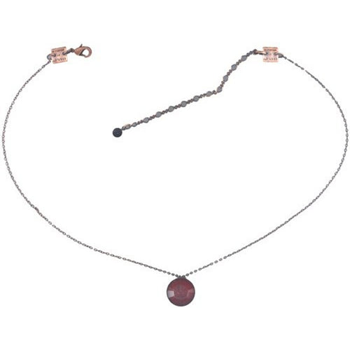 Konplott Halskette Collier Casino orange antique brass